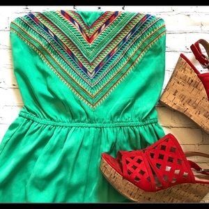 Embroidered Palazzo Pant from Francesca’s